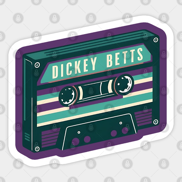 Dickey Betts Sticker by Noshiyn